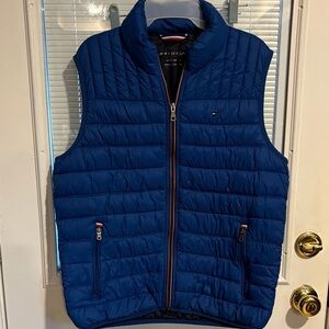 Tommy Hilfiger Royal Blue Puffer Vest size Medium